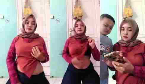 Background nonton video viral Boke Mahmud Pamer Tubuh Sexsi Montok Semok