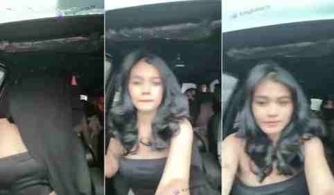 Background nonton video viral Asupan Viral 5 Ciwi Cantik Di Mobil Dood